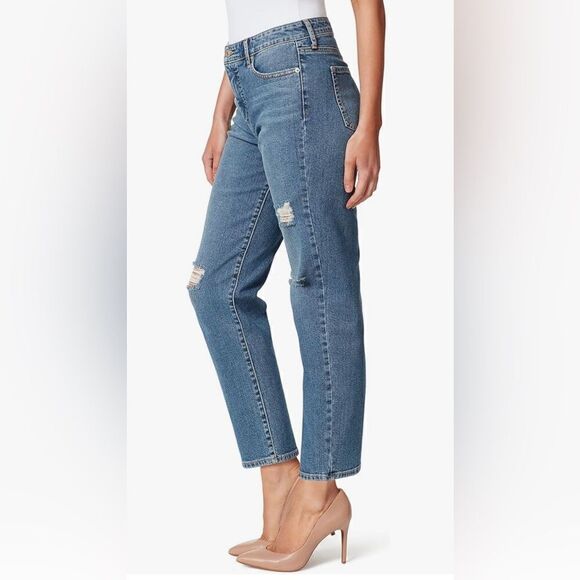 Jessica Simpson Womens Spotlight Denim Straight Leg Jeans Size 31 On the Run - Picture 2 of 14